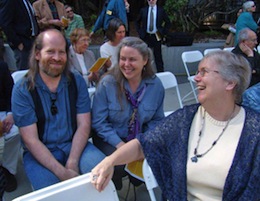 Erik and Michelle with Barbara