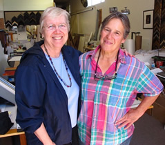 Barbara with Cathy Jaeger