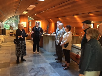 Barbara and Carol Henry with Group from the Center