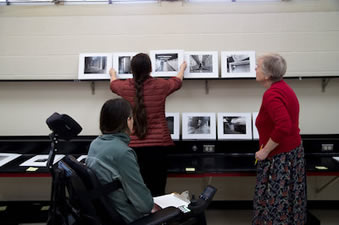 Rachael, Nicole, and Barbara Viewing Submissions