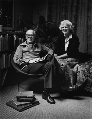 Wynn and Edna in Home Studio