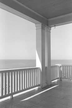 Porch, Monhegan Island, Maine 
© 1971 George Tice