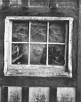 Wynn Bullock: Woman Through Window, 1955